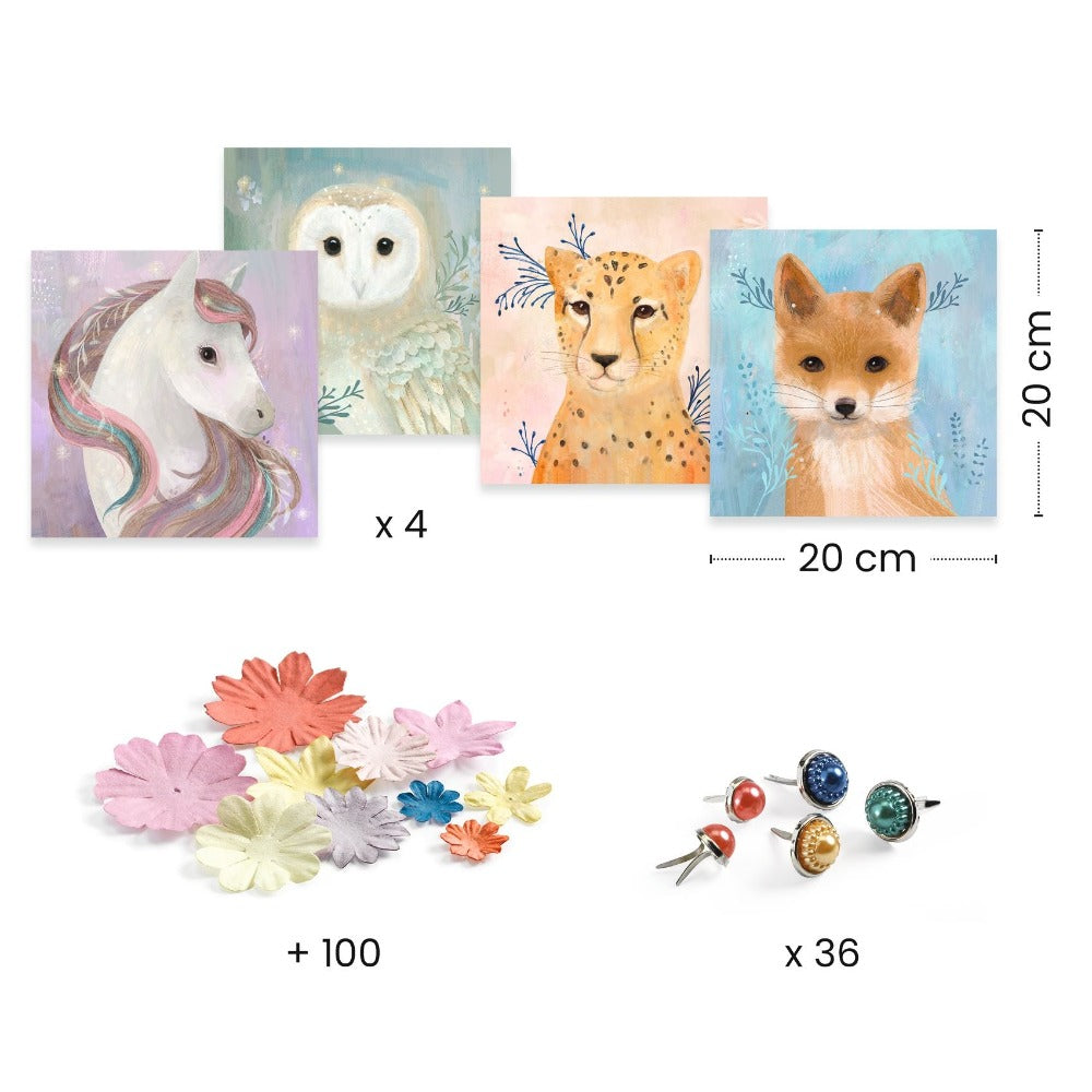 DJECO 3D bloemkronen 5 jr+
