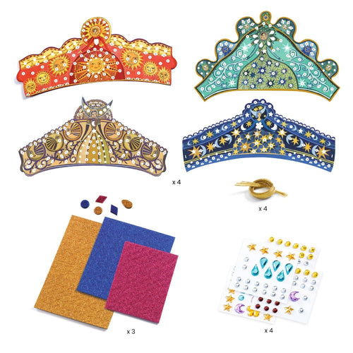 DJECO DIY diademen maken Mozaiek 5 jr+