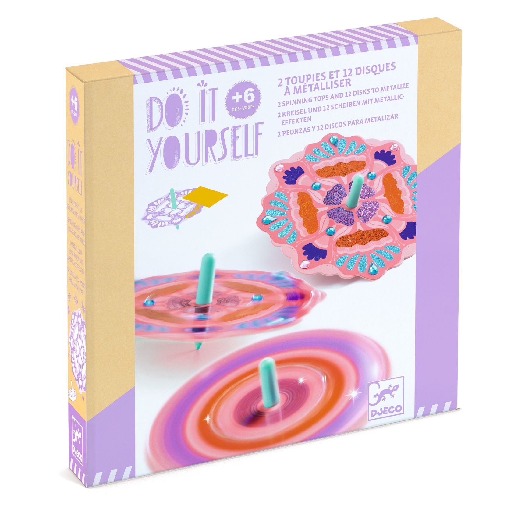 DJECO DIY flower power tollen maken 6 jr+