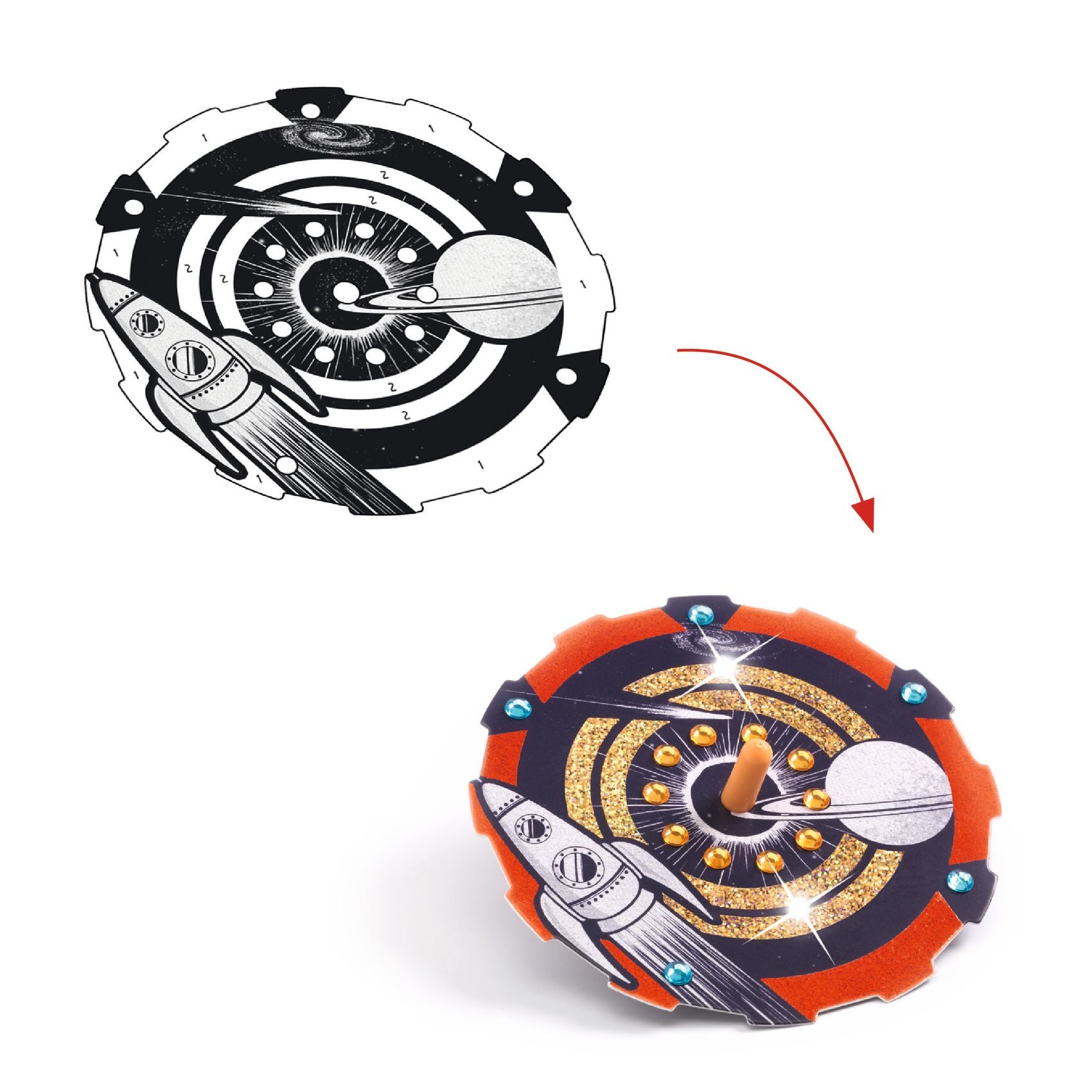 DJECO DIY hypno cosmos tollen maken 6 jr+