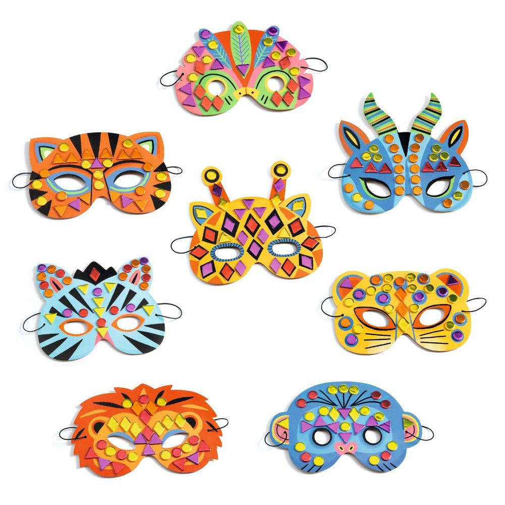 DJECO DIY maskers maken Jungle dieren 4 jr+ kopen