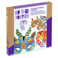 DJECO DIY maskers maken Jungle dieren 4 jr+