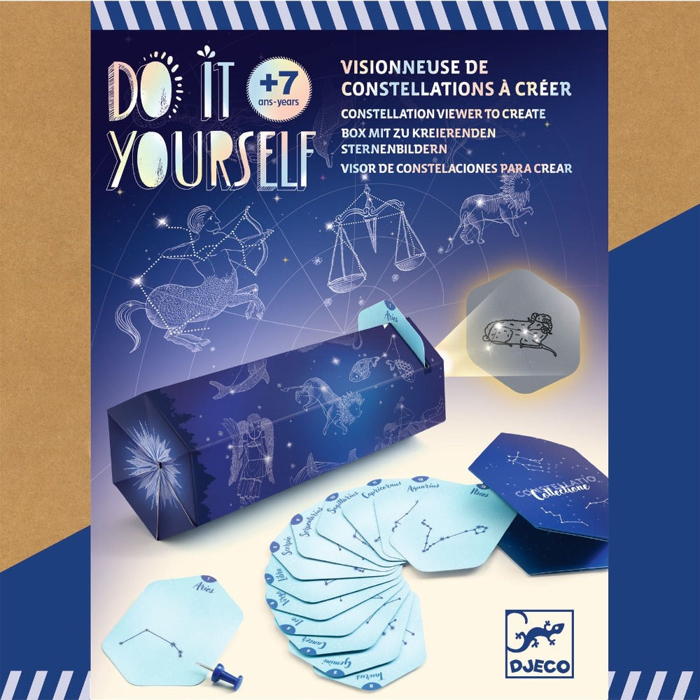 DJECO DIY sterrenkijker maken Sterrenbeelden 7 jr+