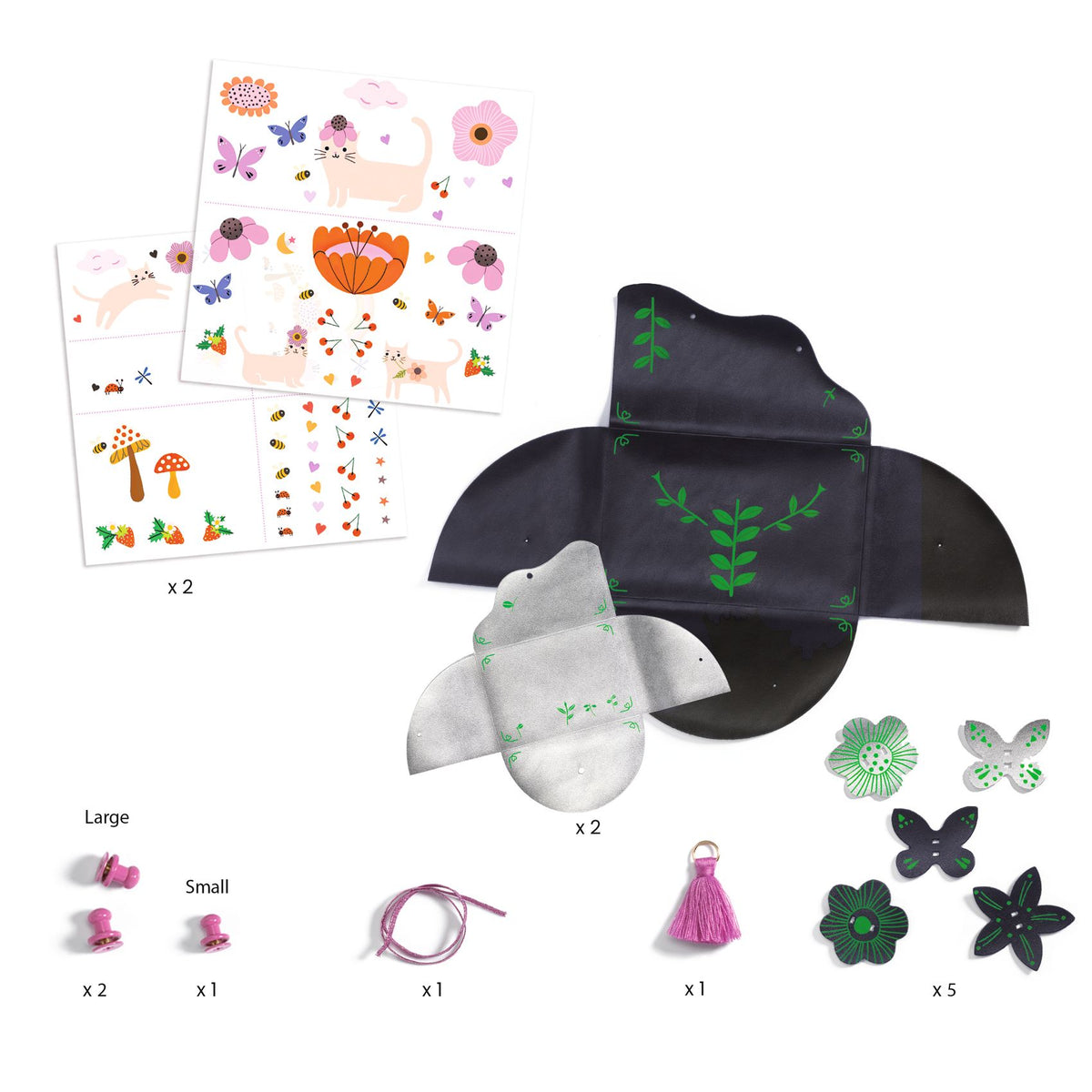 DJECO DIY tasjes maken Vrolijke vrienden 6 jr+ kopen