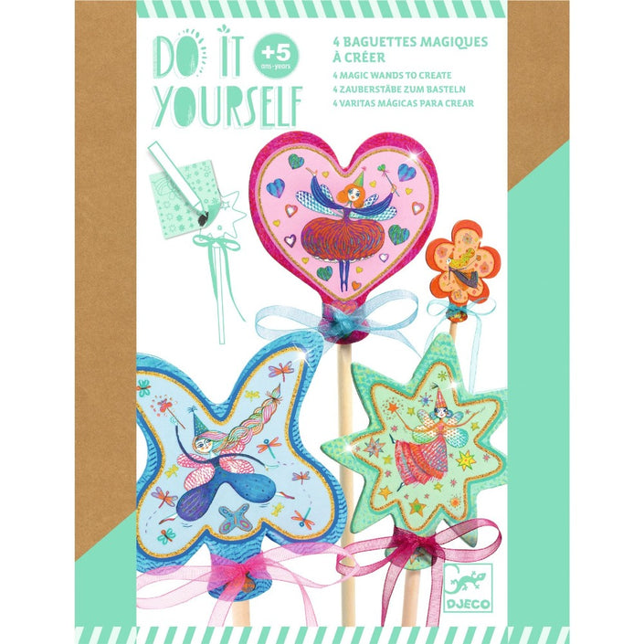 DJECO DIY toverstokjes maken Little fairies 5 jr+