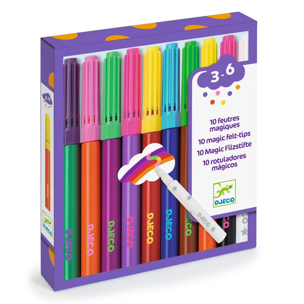 DJECO Magische viltstiften 3 jr+