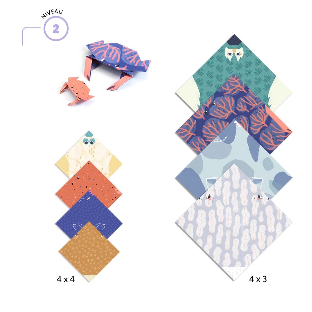 DJECO easy origami Familie 28 stks 3070900087590
