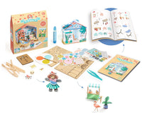 DJECO knutselset Mijn Huis Mia 8jr+DJ08034c