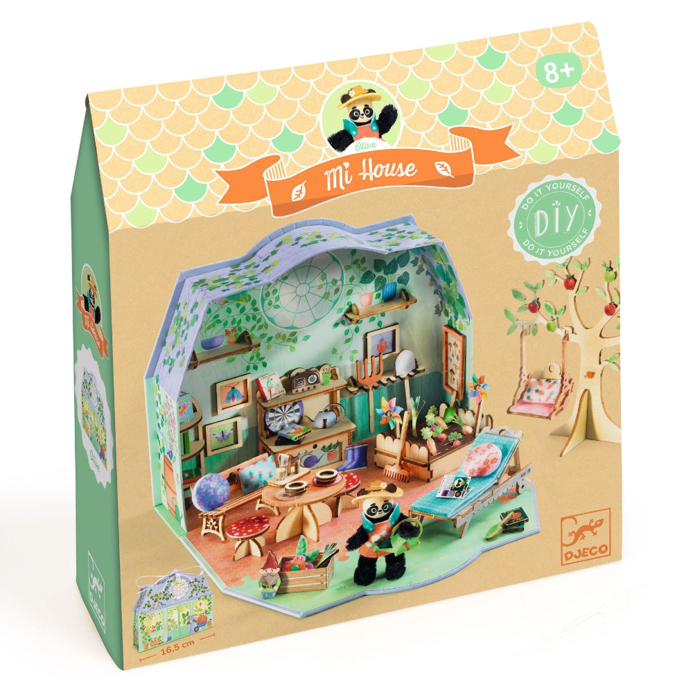 DJECO knutselset Mijn Huis Olive 8jr+