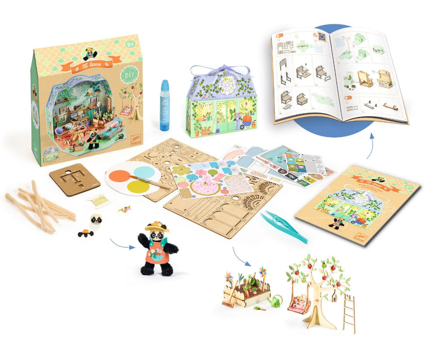 DJECO knutselset Mijn Huis Olive 8jr+DJ08032c