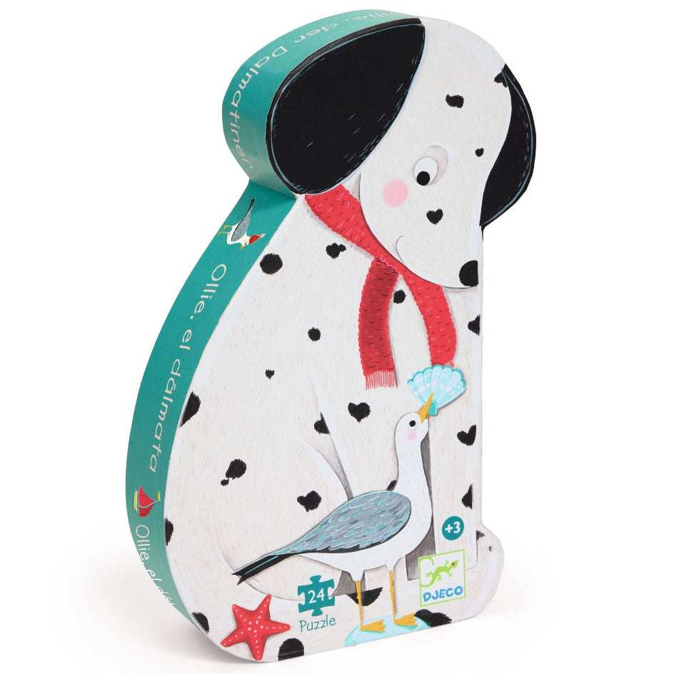 DJECO puzzel Ollie de Dalmatiër 3 jr / 24 stks