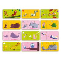 DJECO puzzel duo mama en baby 2 jr+DJ08157c