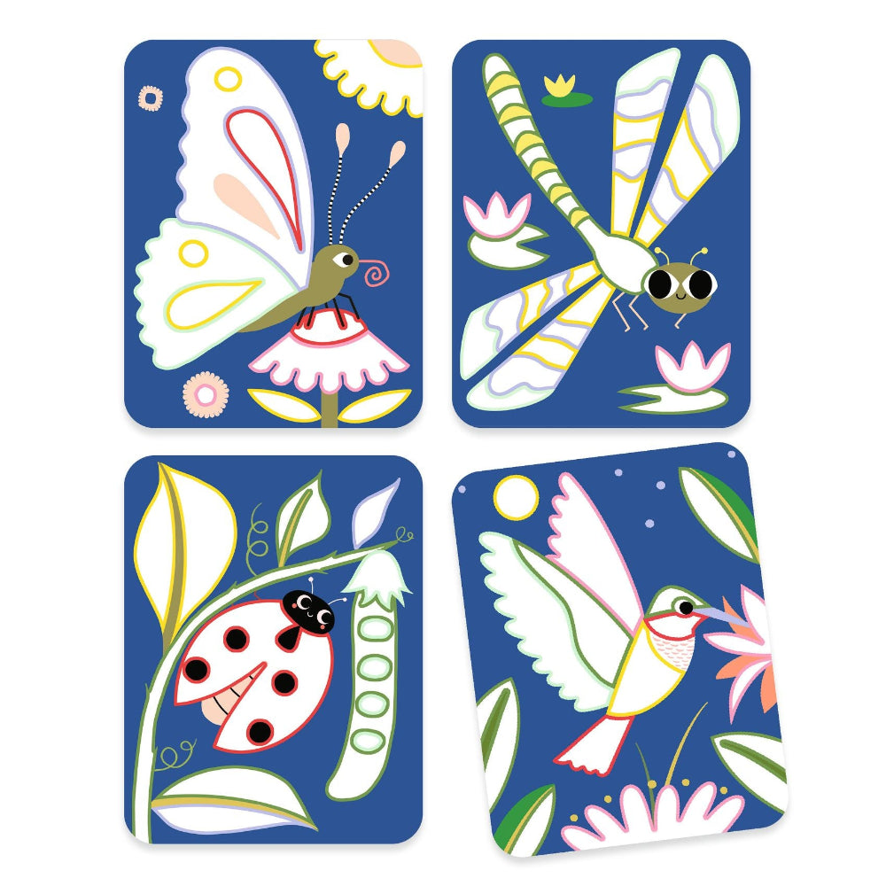 DJECO verfset met palet Creepy crawlies 3 jr+ 3070900091344