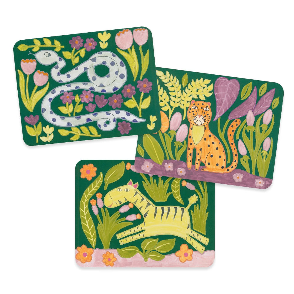 DJECO verfset met palet Wild ones 3 jr+ kopen