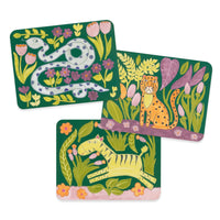 DJECO verfset met palet Wild ones 3 jr+4