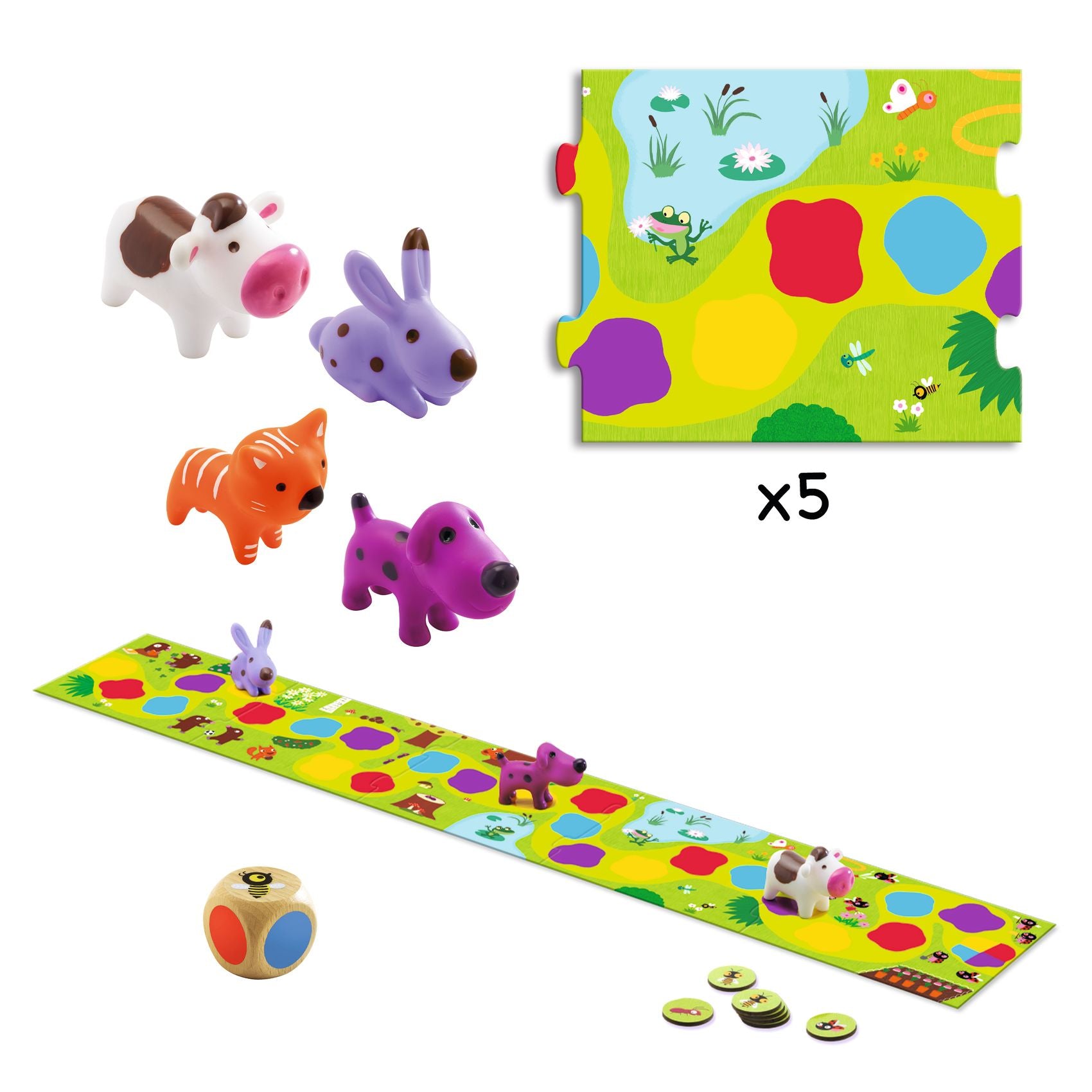 DJECO bordspel little circuit 2 jr+