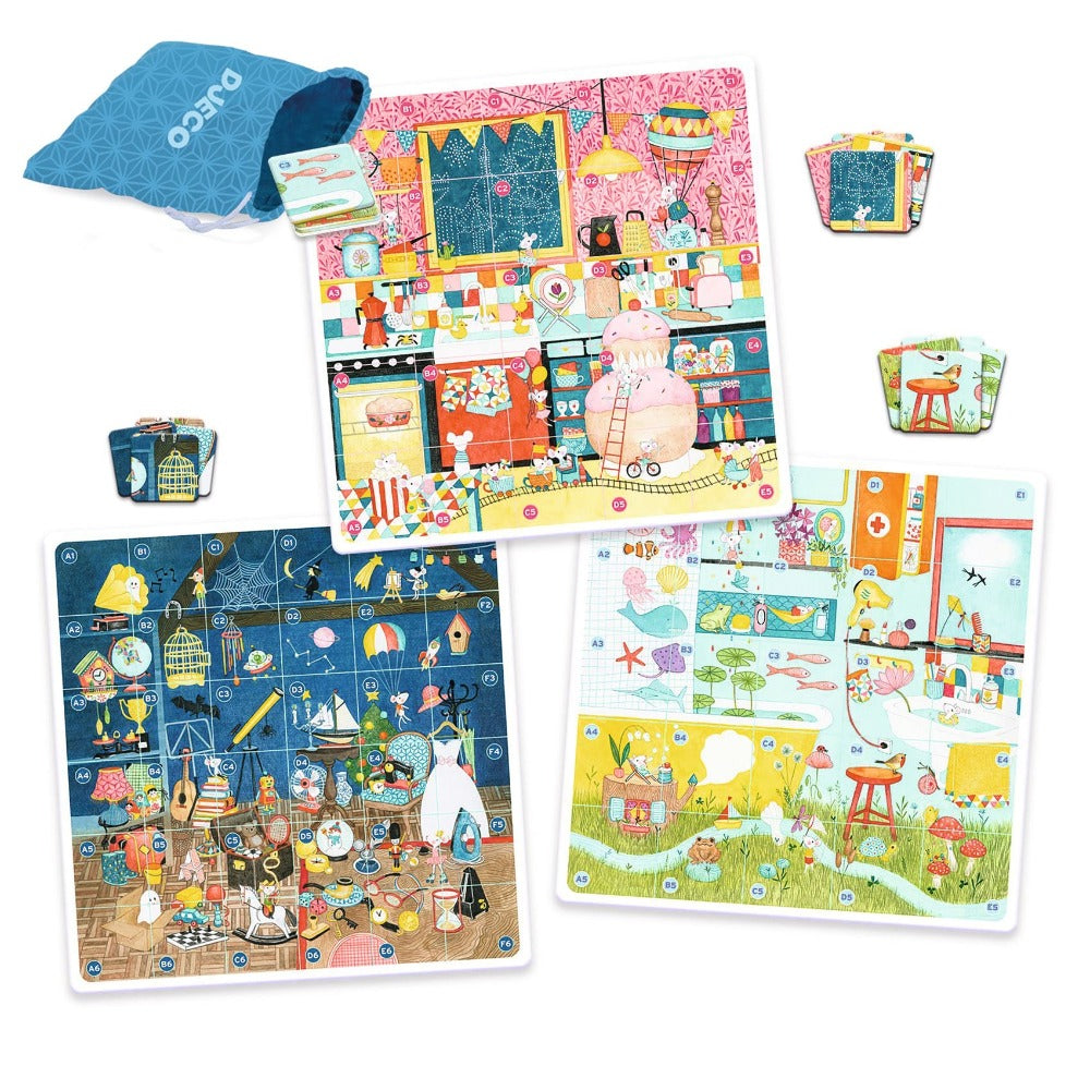 DJECO cool school observatiespel Katudi home 5-10 jr