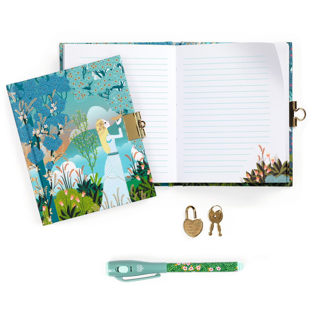 DJECO dagboek slot en magische pen Charlotte small 3070900036529