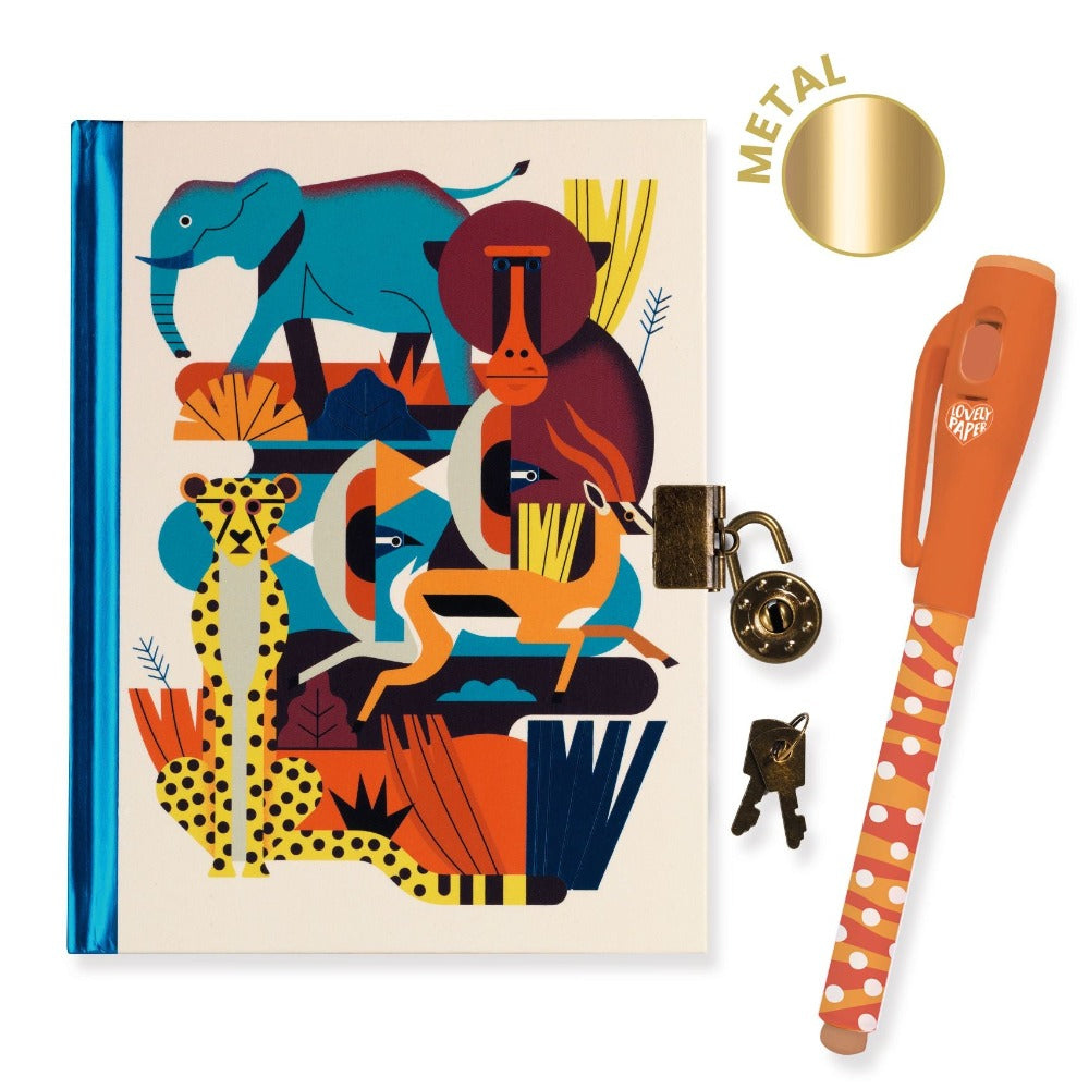 DJECO dagboek slot en magische pen Owen A5 3070900036147