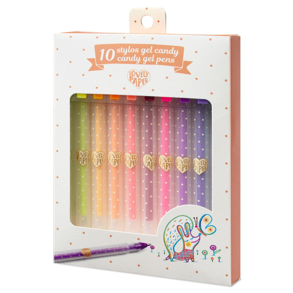 DJECO glitter gelpennen 10 kleuren candy kopen