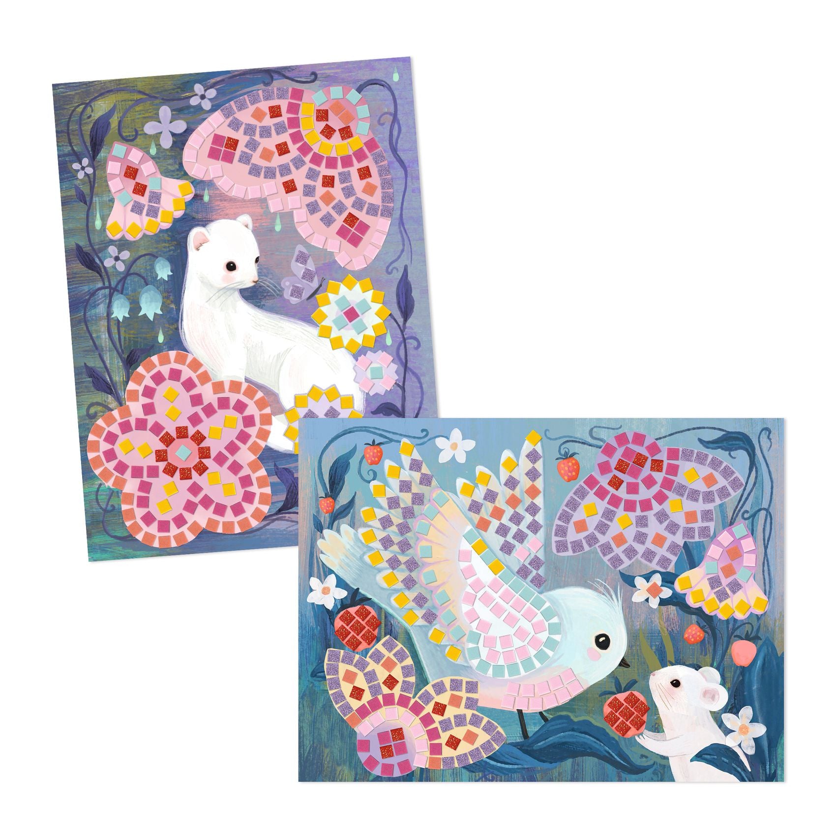 DJECO glitter mozaiek woodland 4 jr+