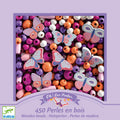 DJECO houten kralen vlinders 4 jr+