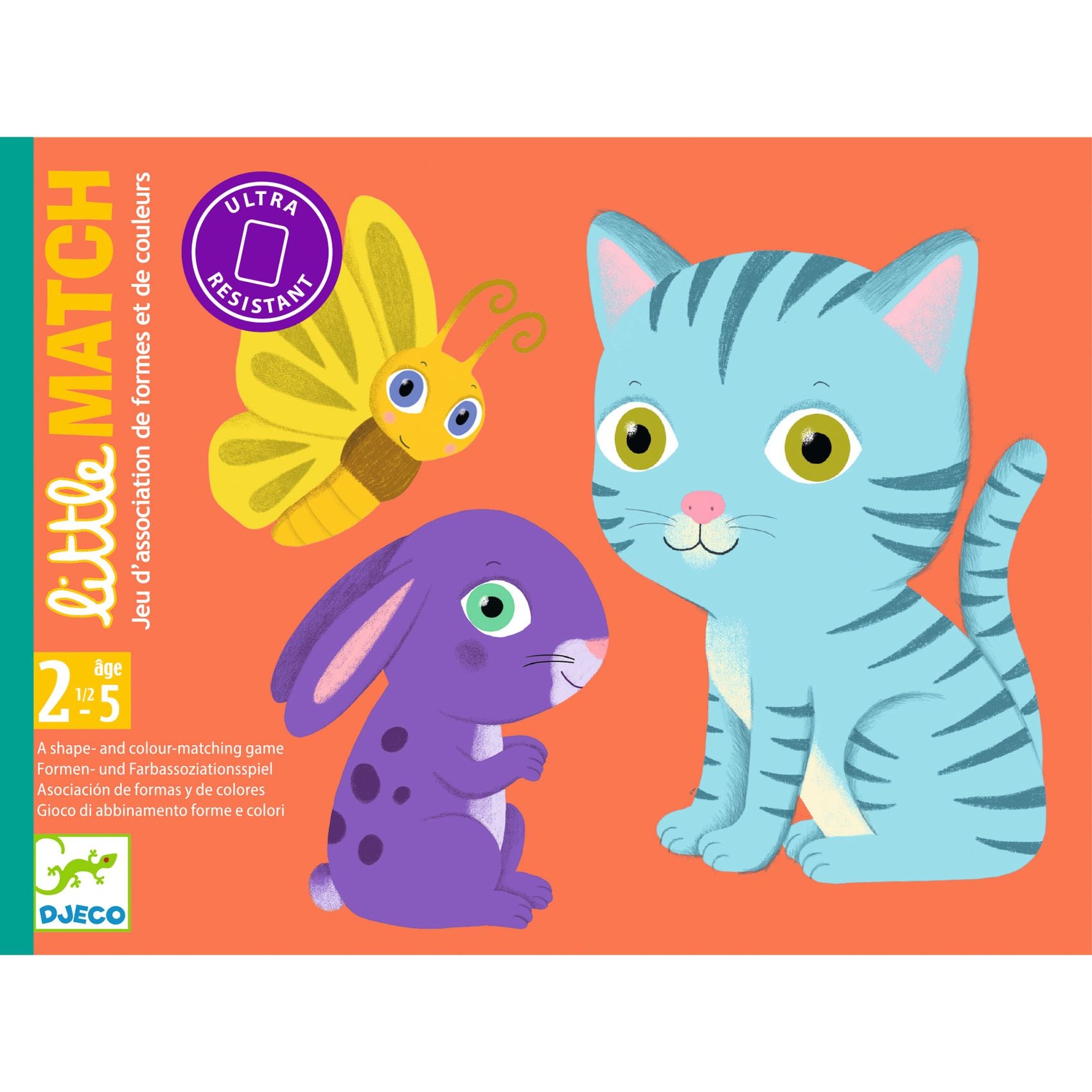 DJECO kaartspel little Match 2.5jr+