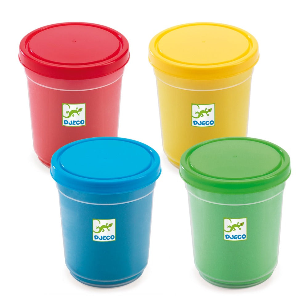 DJECO klei extra soft 4 kleuren 18 mnd+ 3070900097568