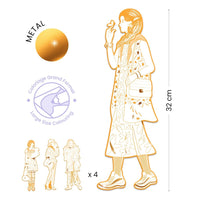 DJECO kleurplaten Les Demoiselles Scout 6 jr+