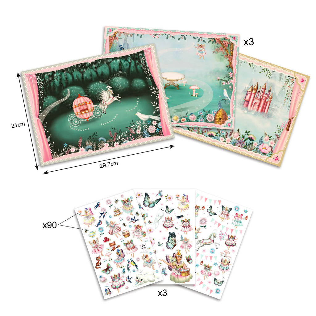DJECO krasplaatjes fairyland 4-8 jr 3070900095663