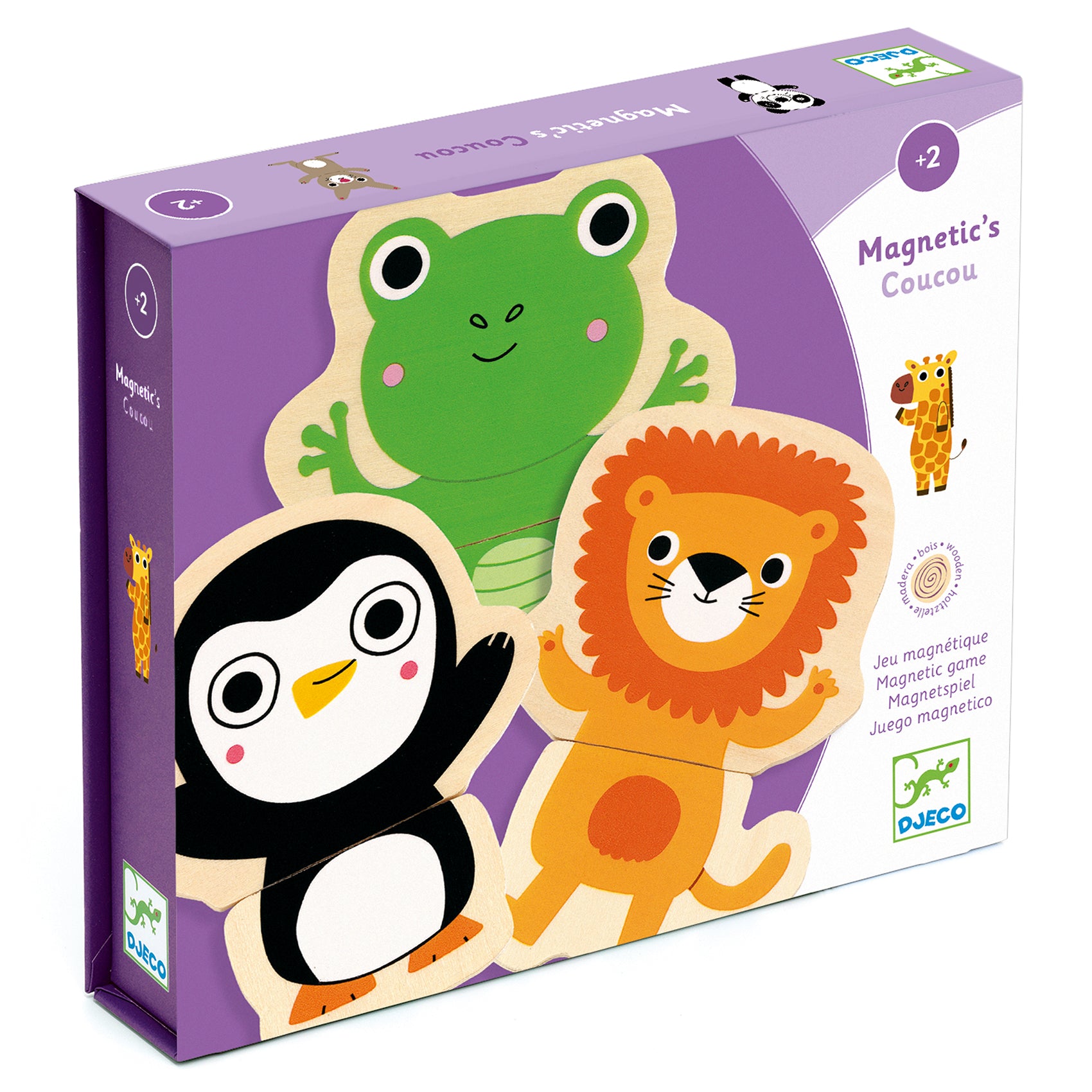 DJECO magneten jungle 2 jr+