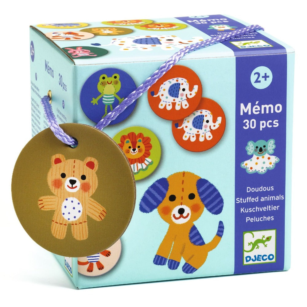 DJECO memory knuffels 2jr+