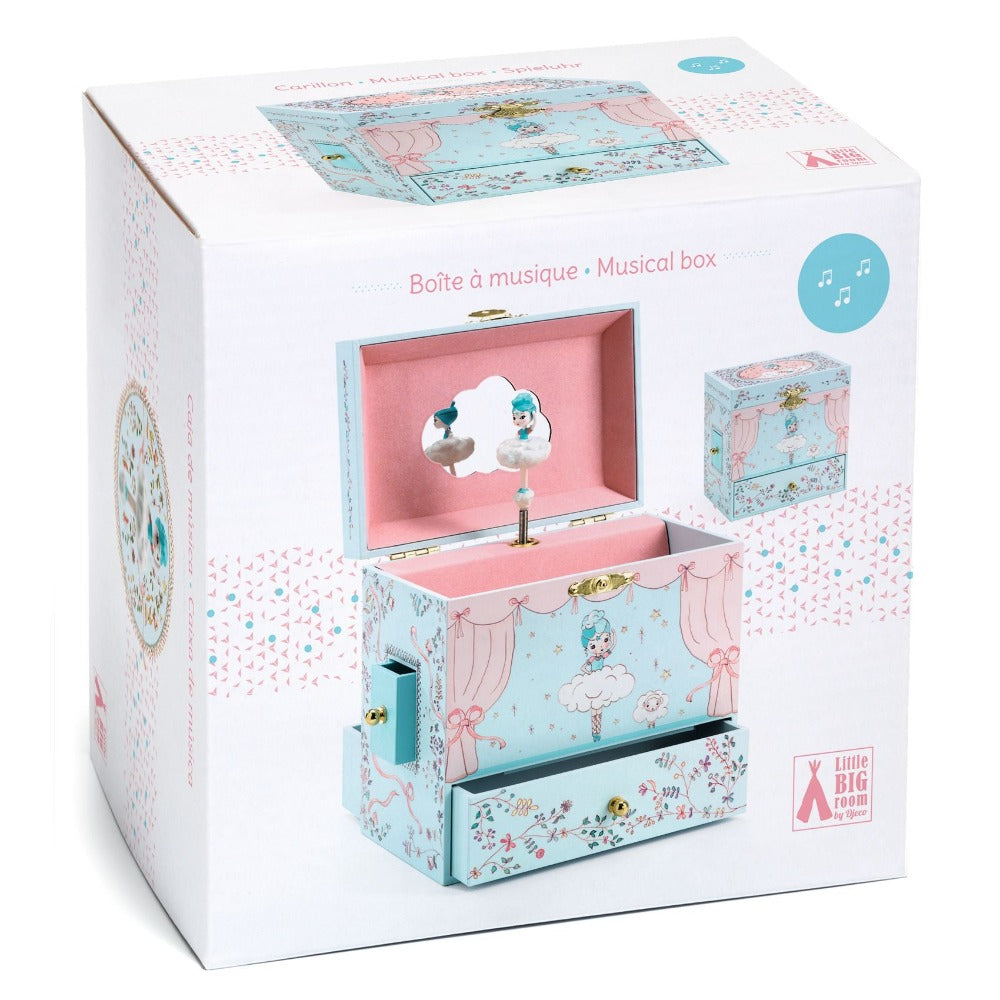 DJECO muziekdoos bijoux ballerina en scene DJ06591