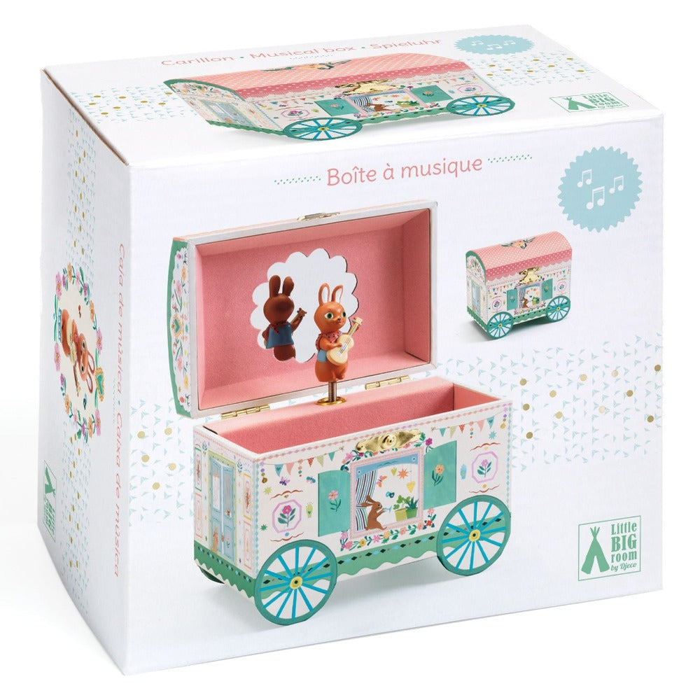 DJECO muziekdoos bijoux enchanted caravan