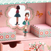 DJECO muziekdoos bijoux secret garden