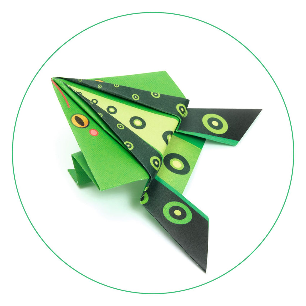 DJECO origami jumping animals 7 jr+ stevig papier