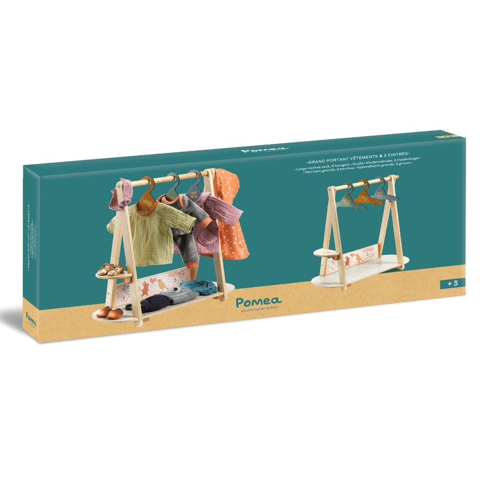 DJECO poppenkledingrek + hangers L 3 jr+ 3070900077829