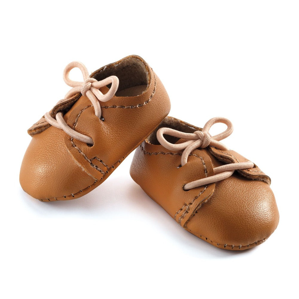 DJECO poppenschoentjes bruin 1.5 jr+