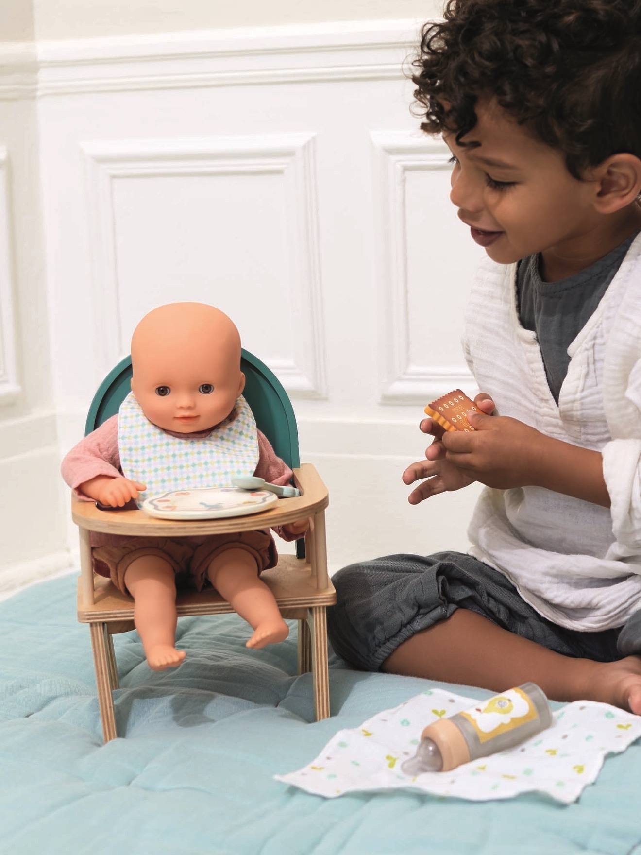 DJECO poppenstoel met spijlen 2 jr+