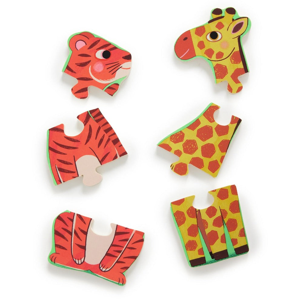 DJECO puzzel Coucou tiger 18 mnd+