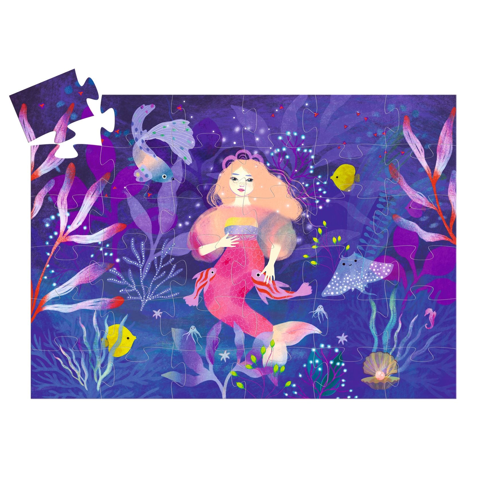 DJECO puzzel Ella de Zeemeermin 4 jr / 36 stks kopen