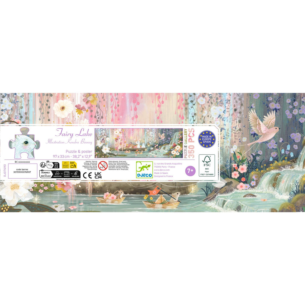 DJECO puzzel  Fairy Lake 7 jr+/ 350 stks 3070900076907