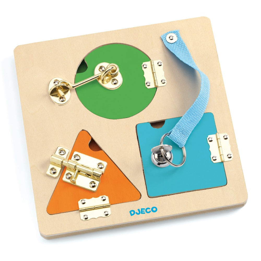 DJECO slotjes leren lock Basic 3 jr+