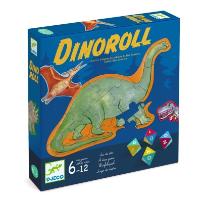 DJECO spel dinoroll 6 jr+