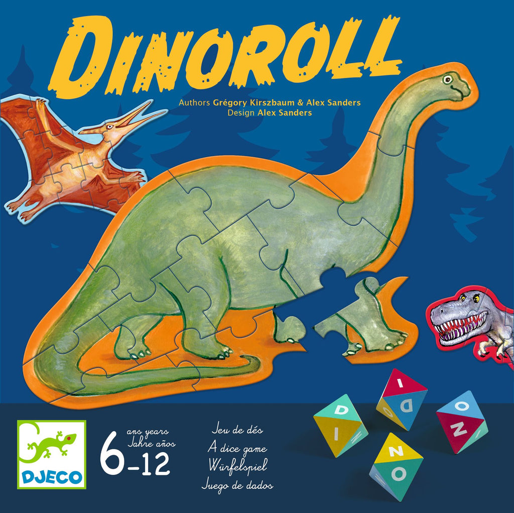 DJECO spel dinoroll 6 jr+ 3070900008229