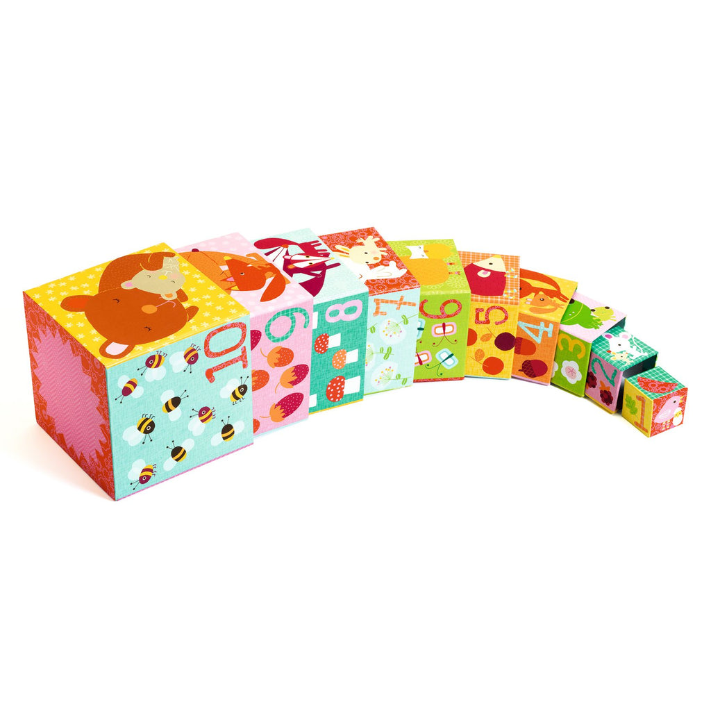 DJECO stapeltoren forest 12 mnd+ DJ08507