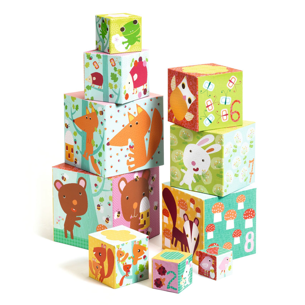 DJECO stapeltoren forest friends 12 mnd+