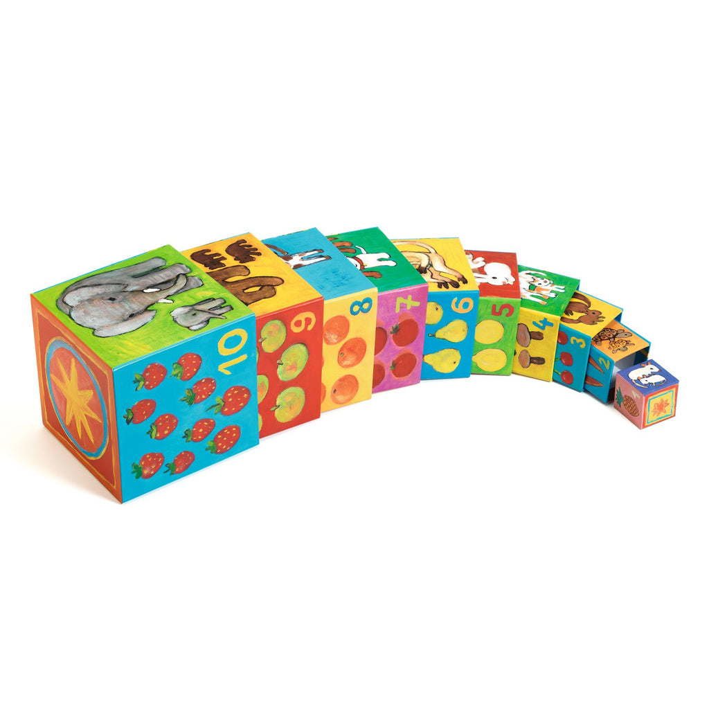 DJECO stapeltoren friends 12 mnd+ DJ08506