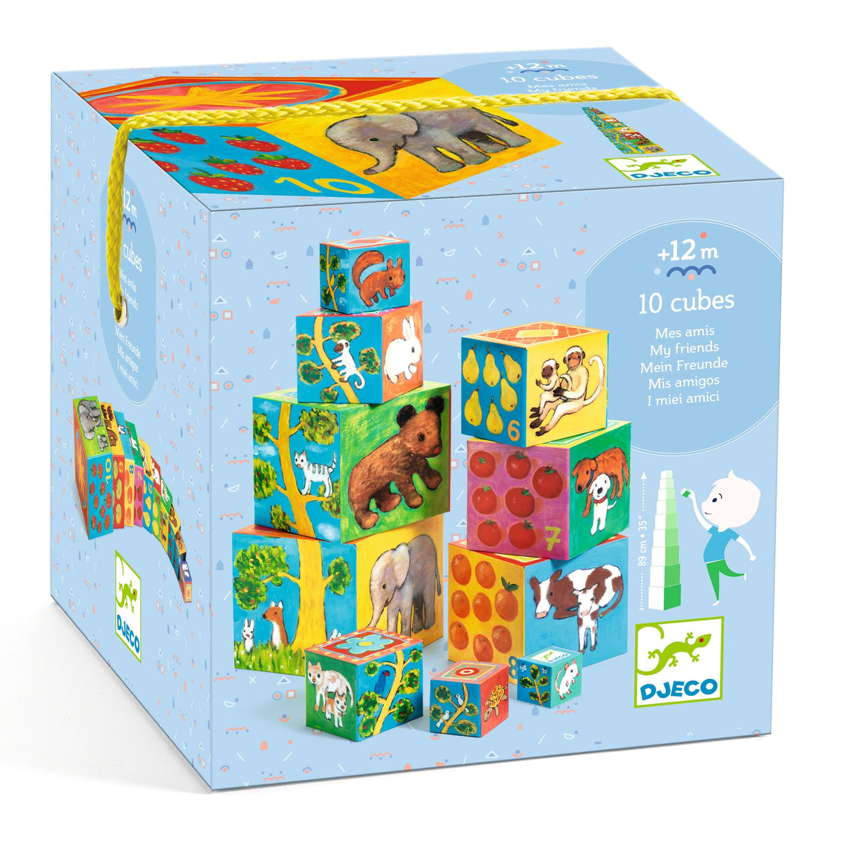 DJECO stapeltoren friends 12 mnd+