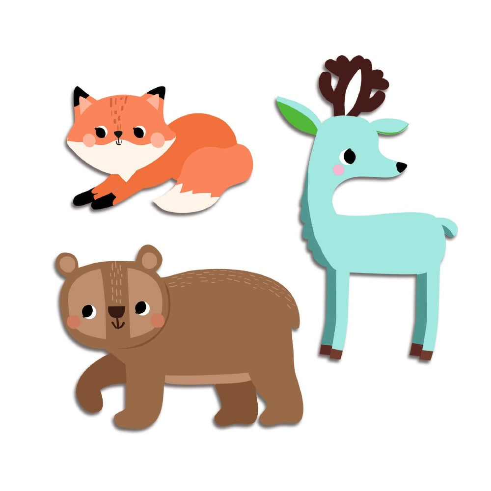 DJECO stickers bosdieren 18 mnd+ kopen